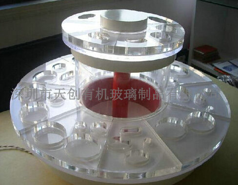 【有機(jī)玻璃旋轉(zhuǎn)展示架】給你的視覺沖擊！