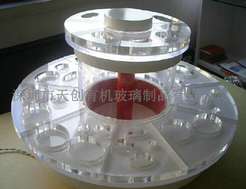 【有機(jī)玻璃旋轉(zhuǎn)展示架】360度無(wú)差別秀！