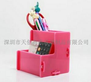 {亞克力文具架}嚴謹工序精細制作而成